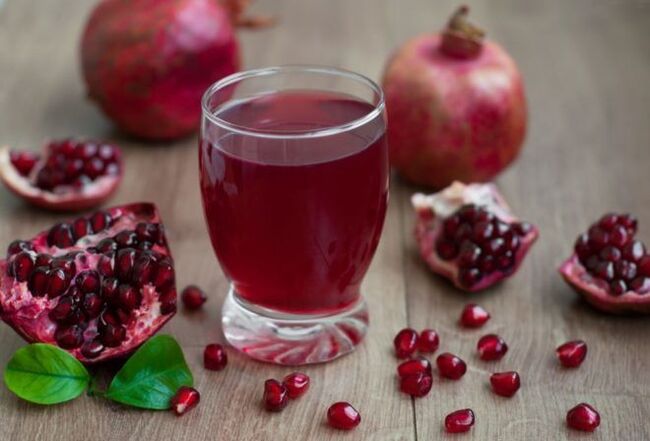 Succo di melograno per eliminare i parassiti
